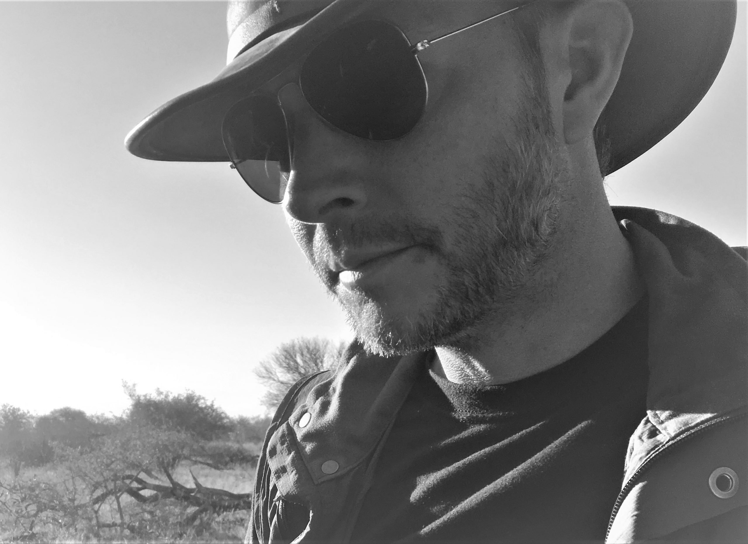 Black and white portrait of C. Scott Hataway